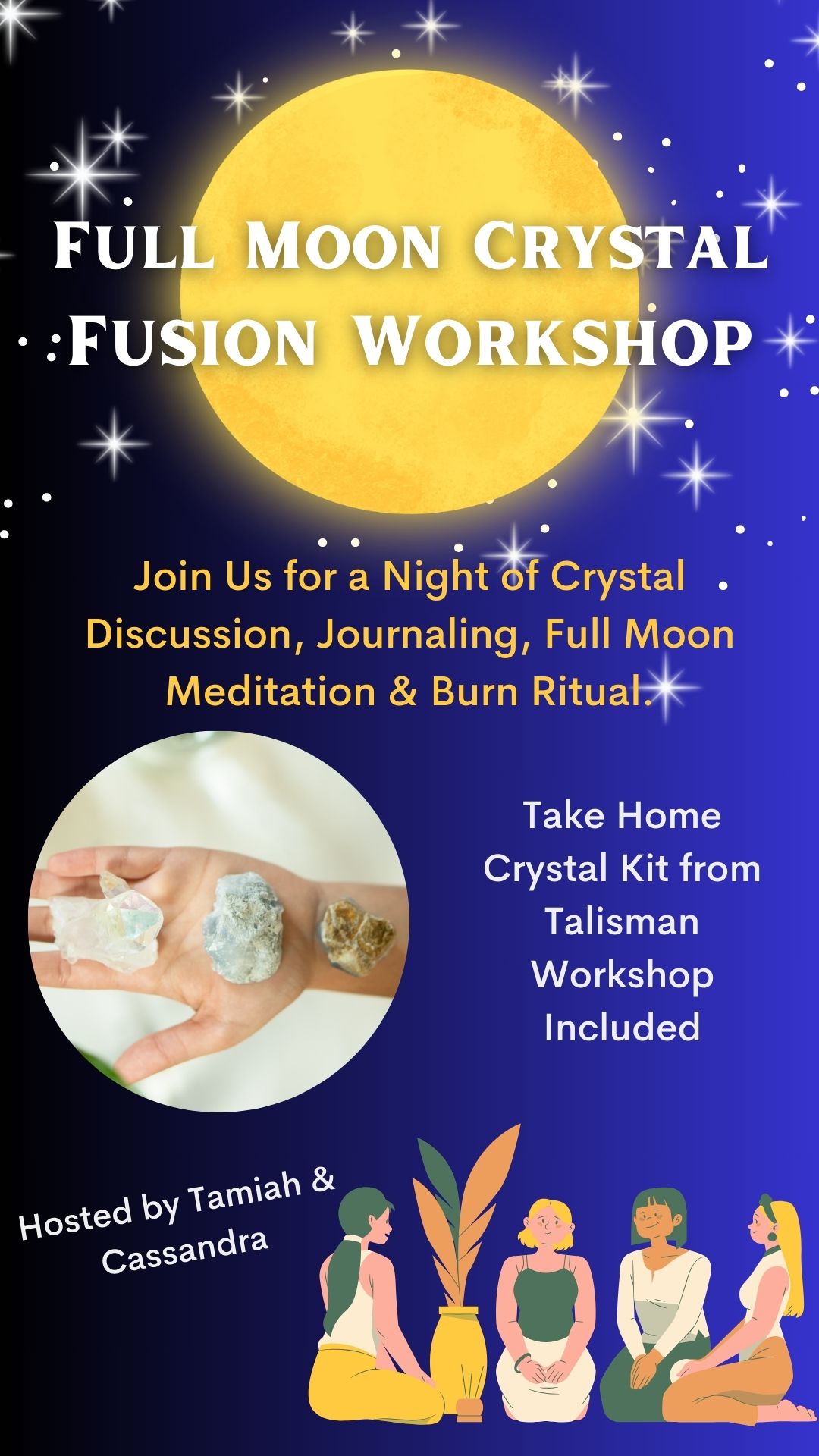 Full Moon Crystal Fusion Workshop